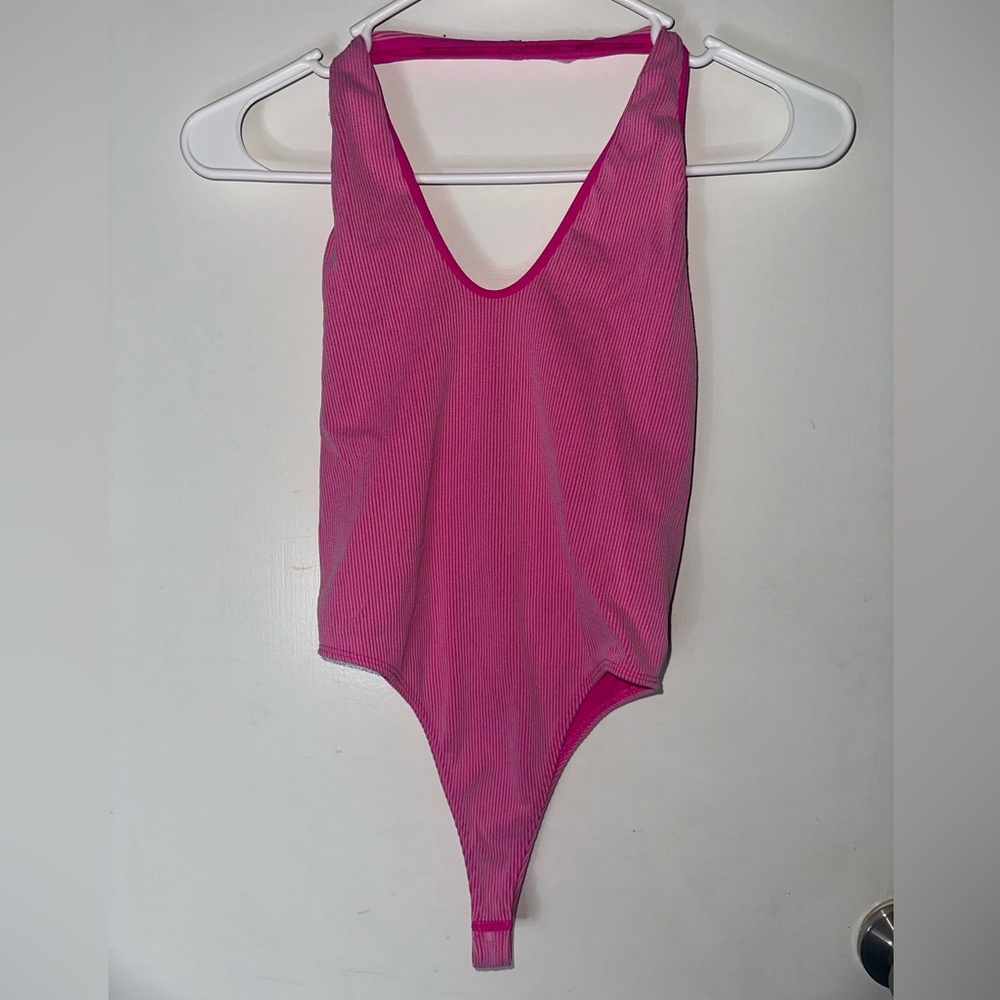 Wild Fable Hot Pink Bodysuit